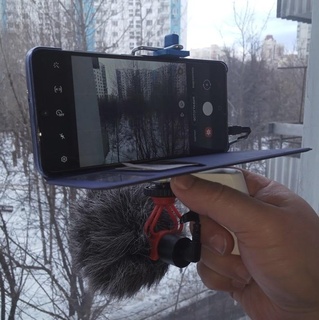 Griff Mikrofon Smartphone Actioncam Kinematographie Zuhause Haus Kino Film Handy Mobiltelefon Telefon Tablette 3d print model - Mito3D