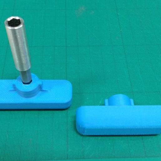 handle screwdriver holder diy 3D print model - Mito3D