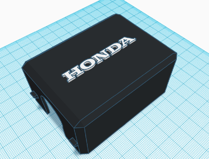 guidon couverture gaine Honda v65 sabre moto automobile auto voitures véhicule 3d print model - Mito3D