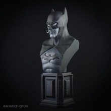 handlebar mustache batman 3d print model - Mito3D