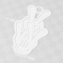 mani di topolino art tendenza giocattolo giocare stile 3d print model - Mito3D