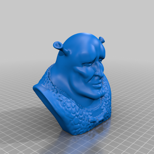 bello shrek attrezzo 3d stampa 3D print model - Mito3D