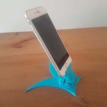 praktisch Smartphone Halter Unterstützung Hausparty Stand Mobiltelefon 3d print model - Mito3D