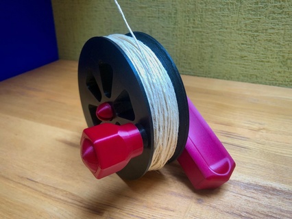 práctico devanadera mecánico juguete impresión sitio 3d print model - Mito3D