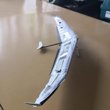 parça başına planör sanat uçan spor kanat parçalar monte edilebilir 3d print model - Mito3D