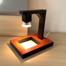 asılı lamba ev sanat modern yatak odası lambası 3d print model - Mito3D