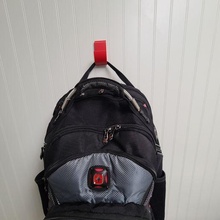 hanger backpack holder hook wall 3d print model - Mito3D