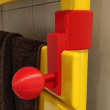 hanger acova radiator bathroom porte serviette radiateur 3d print model - Mito3D