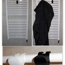 cabide toalheiros aquecidos a casa colgador - percha toallero dagomerlin 3d print model - Mito3D