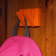 hanger holder coats print place 3d print model - Mito3D