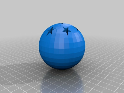 hanging dragon ball 7 dragon ball dragon ball props  3d print model - Mito3D