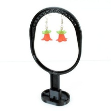 hanging earring jewelry photographing display photography holder 3d print model - Mito3D