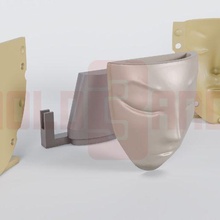 colgando cara molde 3d print model - Mito3D