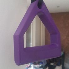 hanging handle 3d print model - Mito3D