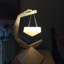 hängend Topf Lampe Anhänger Rope Licht Sukkulenten Kaktus 3d print model - Mito3D