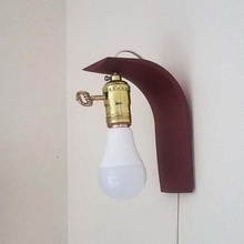 hanging wall lamp light planter mount decor 3d print model - Mito3D