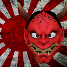 hannya sanat Japonya oni dövme İblis anime 3d print model - Mito3D
