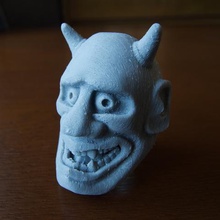 hannnya Maske Kunst 3d print model - Mito3D
