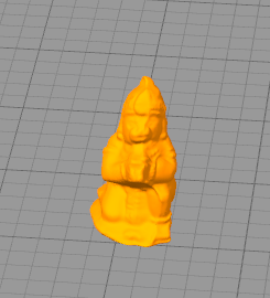 hanuma Deus estátua Hanuman 3d print model - Mito3D