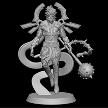 Hanuman Hindu Miniatur Kunst Affe indisch Fantasie männlich Charakter drucken Drucken Modell 3d Kultur 3d print model - Mito3D