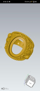 Hanuman bague bijoux bague Hanuman 3d conception zbrush 3d print model - Mito3D