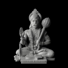 Hanuman Arte bajrangbali hanumanji RAM señor Dios indiangod indio hindú 3d print model - Mito3D
