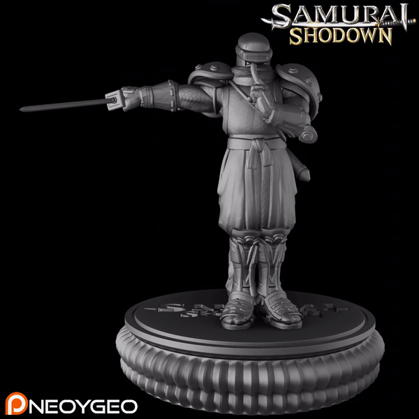 hanzo hattori samurai shodown 3D print model - Mito3D