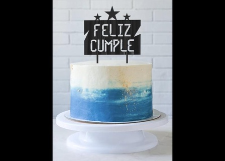 heureux anniversaire gâteau topper Argentine sélection nationale équipe messi football fête décoration 3d print model - Mito3D