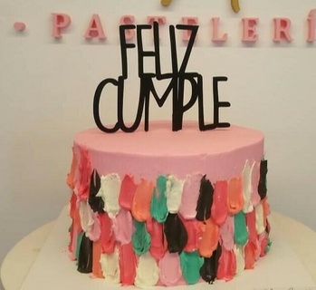 happy birthday cake topper happy birthday cake topper cake topper cake topper celebration cake topper  3d print model - Mito3D
