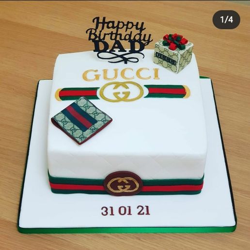 heureux anniversaire papa topper gâteau décoration 3D print model - Mito3D