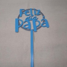 happy daddy's day cake topper daddy father'sday pinche cake happy day