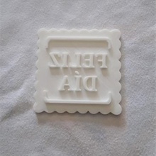 feliz marcador cortador biscoito afiado marca páginas carimbo 3d print model - Mito3D