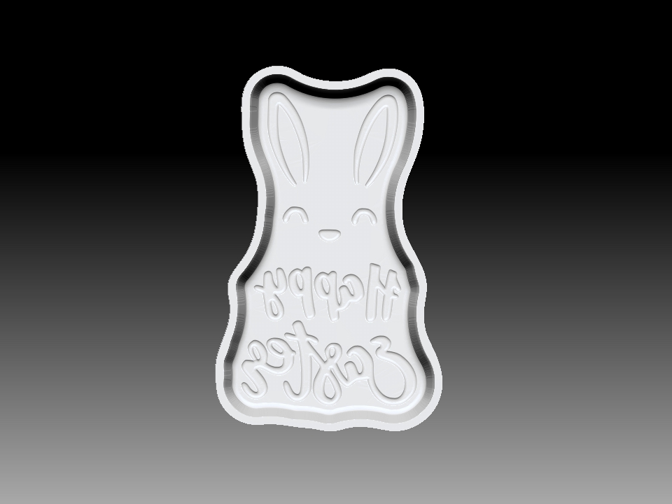 happy easter bath bomb mold bathbombs bathbomb shampoo solid soap press mould eggs pascua egg happyeaster bunny 3D print model - Mito3D