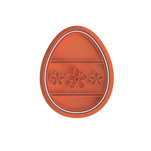 contento Pascua Resurrección Galleta cortador v24 huevo conejito 3d print model - Mito3D