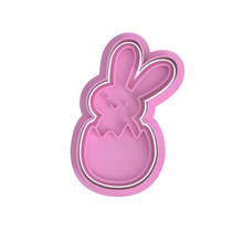 mutlu Paskalya kurabiye kesici v4 paskalya Yumurta tavşan 3d print model - Mito3D