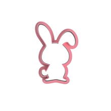 happy easter cookie cutter v5 paskalya egg bunny 3d print model - Mito3D