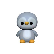 heureux pieds art pingouins mignonne mini charmant oiseau jouet 3d dernier branché modèle miniature 3d print model - Mito3D