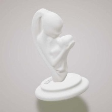 heureuse fête des mères - bébés anniversaire art bébé lit d'anniversaire jour de la livraison heureux maison l'hôpital le nourrisson du travail l'amour maman mère passion table 3d print model - Mito3D