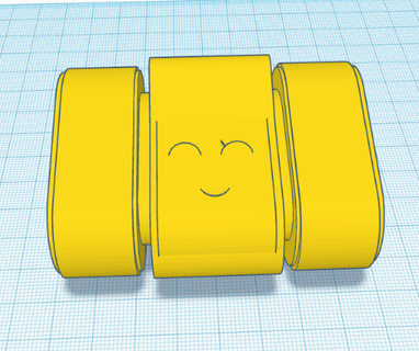 contento robot juguetes 3d print model - Mito3D