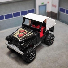 hard top coupé jeep cj majorette gioco miniatura 1 64 pressofuso mini inch 3d print model - Mito3D