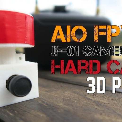 difficile Astuccio guaina aio fpv Camera jf 01 extra protezione antenna gioco Camara telecamera carcasa veicoli 3D print model - Mito3D