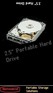 hard drive case harddrive nintendo storage computer 3d print model - Mito3D