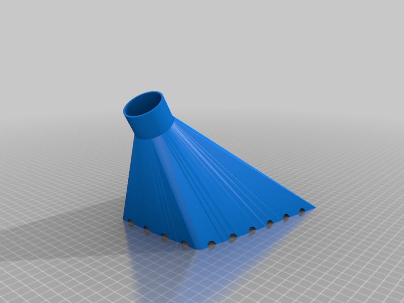 Difícil chão espanador vácuo anexo personalizado casa 3D print model - Mito3D