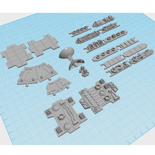 zor yüzey model 1 mimari oyuncaklar aksiyon şekil 3d Yazdır star savaşlar hayret dc çizgi roman Geek modelleme modeller uzay aracı Sert 3d print model - Mito3D