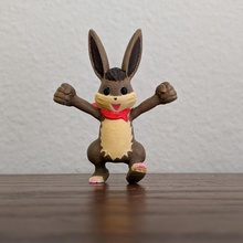 hare - monster rancher game toy 3d print model - Mito3D
