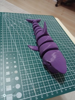 hareketli bal Köpekbalığı Oyundak 3d print model - Mito3D