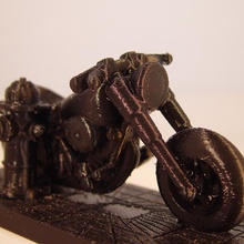 harley davidson divers 3d print model - Mito3D