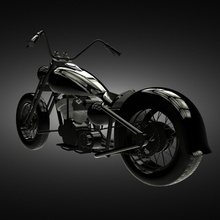 Harley Davidson oyun moto 3d print model - Mito3D
