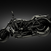 Harley Davidson Kunst moto 3d print model - Mito3D
