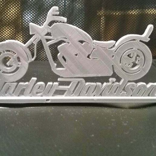 Harley Davidson harley davidson decoração 3D print model - Mito3D